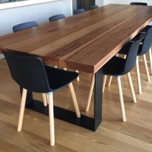 8 Seater Kiaat Dining Table Long