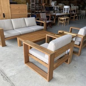 Oakwood 3-Piece Lounge Corner Set